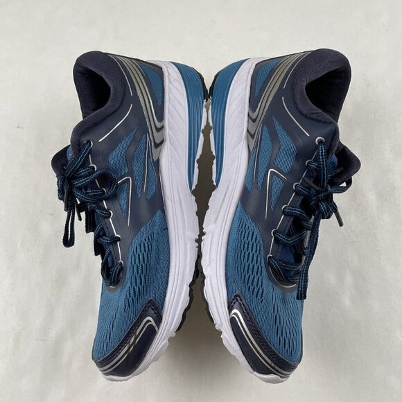 Avia Running Shoes Women’s 6.5 Arch Support Blue/Silver Lightweight Mesh - Picture 4 of 11